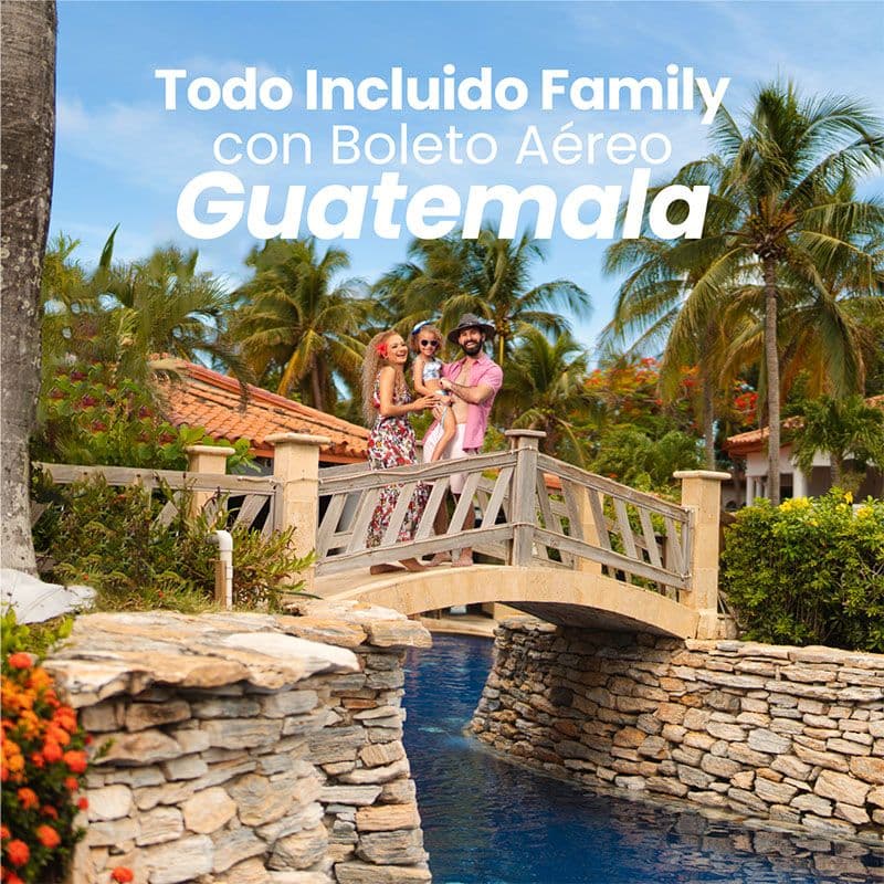 2 Noches 3 Días Vacaciones Todo Incluido Family a Roatan Boleto Aereo Guatemala